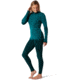 Smartwool Intraknit Merino 250 Thermal 1/4 Zip - Womens, Peacock, Extra Small, SW016143B97-XS