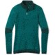 Smartwool Intraknit Merino 250 Thermal 1/4 Zip - Womens, Peacock, Extra Small, SW016143B97-XS