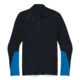 Smartwool Intraknit Merino 250 Thermal Colorblock 1/4 Zip - Mens, Deep Navy, Large, SW019298092-L