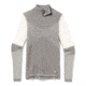 Smartwool Intraknit Merino 250 Thermal Colorblock 1/4 Zip - Womens, Light Gray, Large, SW019299039-L