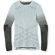 Smartwool Intraknit Thermal Merino Base Layer Pattern Crew - Womens, J21 Bleached Aqua, Small, SW016412J21S