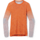 Smartwool Intraknit Thermal Merino Base Layer Pattern Crew - Womens, J31 Orange Rust Heather, Medium, SW016412J31M