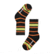 Smartwool Kids Hike Light Striped Crew - Kids, Black, Medium, SW001212001-M