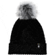 Smartwool Lodge Girl Beanie, Black/Light Gray, One Size, SW0164400071FM
