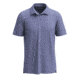 Smartwool Mens Merino Hemp Blend Short Sleeve Polo - Mens, Nightfall Blue Heather, 2XL, SW016580P441XXL000