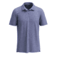 Smartwool Mens Merino Hemp Blend Short Sleeve Polo - Mens, Nightfall Blue Heather, Extra Large, SW016580P4410XL000