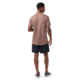 Smartwool Mens Merino Hemp Blend Short Sleeve Polo - Mens, Sable Brown Heather, Medium, SW016580N21100M000