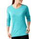 Smartwool Merino 150 Base Layer Pattern Long Sleeve, Light Capri, Medium, SW015256438M