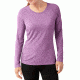 Smartwool Merino 150 Base Layer Pattern Long Sleeve, Lilac, Extra Small, SW015256703XS