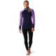 Smartwool Merino 150 Baselayer Colorblock 1/4 Zip - Womens, Deep Navy, Extra Small, SW000420092-XS