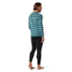 Smartwool Merino 150 Baselayer Long Sleeve - Mens, Pacific Stripe, Large, SW016042D55-L