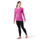 Smartwool Merino 150 Baselayer Long Sleeve - Womens, Festive Fuchsia, Medium, SW015255J24M