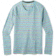 Smartwool Merino 150 Baselayer Long Sleeve - Womens, Wave Blue Stripe, Small, SW015255D53-S