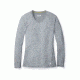 Smartwool Merino 150 Baselayer Pattern Long Sleeve Shirt Womens, Dark Pebble Gray, L, SW015256948-L