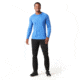 Smartwool Merino 150 Baselayer Pattern Long Sleeve Boxed - Mens, Bright Cobalt, Extra Large, SW014051A28-XL