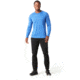 Smartwool Merino 150 Baselayer Pattern Long Sleeve - Mens, Bright Cobalt, Medium, SW016061A28-M