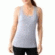 Smartwool Merino 150 Baselayer Tank - Women's-Pattern Pebble Gray-Small