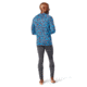 Smartwool Merino 150 Long Sleeve Baselayer - Mens, Ocean Blue/Balabar Print, 2XL, SW016042D73-Ob/BP-XXL