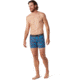 Smartwool Merino 150 Printed Boxer Brief - Mens, Ocean Blue/Balabar Print, Medium, SW015557D73-OBLM