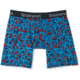 Smartwool Merino 150 Printed Boxer Brief - Mens, Ocean Blue/Balabar Print, Medium, SW015557D73-OBLM