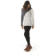 Smartwool Merino 250 Asym Top - Womens, Ash Medallion, Small, SW015109C15-S
