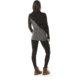 Smartwool Merino 250 Asym Top - Womens, Black Snow Swirl, Medium, SW015109C21-M