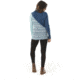 Smartwool Merino 250 Asym Top - Womens, Nile Blue Medallion, Small, SW015109C17-S