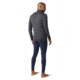 Smartwool Merino 250 Baselayer 1/4 Zip - Mens, Charcoal Heather, Extra Small, SW016355010XS
