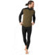 Smartwool Merino 250 Baselayer 1/4 Zip - Mens, Military Olive Heather/Black, Extra Small, SW016355E54XS