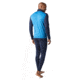 Smartwool Merino 250 Baselayer 1/4 Zip - Mens, Neptune Blue Heather/Deep Navy, Medium, SW016355E64-M