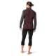 Smartwool Merino 250 Baselayer 1/4 Zip - Mens, Woodsmoke Heather/Charcoal Heather, Large, SW016355E65-L