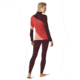 Smartwool Merino 250 Baselayer Colorblock 1/4 Zip - Womens, Masala Heather, Large, SW016379D43-L