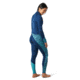 Smartwool Merino 250 Baselayer Colorblock Bottom - Womens, Wave Blue Traced Dahlia, Extra Large, SW016383E39-XL