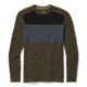 Smartwool Merino 250 Baselayer Colorblock Crew - Mens, Military Olive Heather, Small, SW016353D12-S