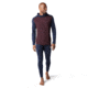 Smartwool Merino 250 Baselayer Hoodie - Mens, Woodsmoke Heather/Deep Navy, Large, SW016359E61-L