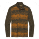 Smartwool Merino 250 Baselayer Pattern 1/4 Zip - Mens, Military Olive Mountain Scape, 2XL, SW016357E29-XXL