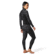 Smartwool Merino 250 Baselayer Pattern Bottom - Womens, Black Traced Dahlia, Extra Small, SW019243E42-XS