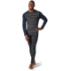 Smartwool Merino 250 Baselayer Pattern Crew - Mens, Deep Navy Mountain Range, Small, SW016351H13S