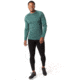 Smartwool Merino 250 Baselayer Pattern Crew - Mens, Pine Gray Tick Stitch, Large, SW0NP601C11-L
