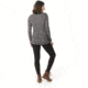 Smartwool Merino 250 Baselayer Pattern Crew - Womens, Black Snow Swirl, Small, SW0NP226C21-S