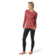 Smartwool Merino 250 Baselayer Pattern Crew - Womens, Masala Digital Snowflake, Extra Small, SW016371E37-XS