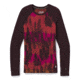 Smartwool Merino 250 Baselayer Pattern Crew - Womens, Woodsmoke Forest Scape, Large, SW016371E44-L