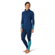 Smartwool Merino 250 Crossover Neck Top - Womens, Alpine Blue Heather, Large, SW016404B26-L