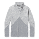 Smartwool Merino 250 Crossover Neck Top - Womens, Light Gray Traced Dahlia, Small, SW016404E41-S