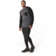 Smartwool Merino 250 Pocket Crew - Mens, Medium Gray Tick Stitch, Large, SW016084B99-L