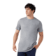 Smartwool Merino Hemp Blend Short Sleeve Pocket Tee - Mens, Light Gray Heather, 2XL, SW0170265451XXL000