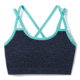 Smartwool Merino Seamless Strappy Bra - Womens, Deep Navy, Extra Large, SW016154092-XL