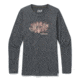 Smartwool Merino Sport 150 Alpine Tree Line Long Sleeve Graphic Tee - Womens, Medium Gray Heather, Extra Small, SW016333084-XS