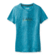 Smartwool Merino Sport 150 Camping With Friends Graphic Tee - Womens, Light Ocean Abyss Heather, Large, SW000722F67L