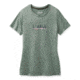 Smartwool Merino Sport 150 Camping With Friends Graphic Tee - Womens, Sage Heather, Extra Large, SW000722F72XL